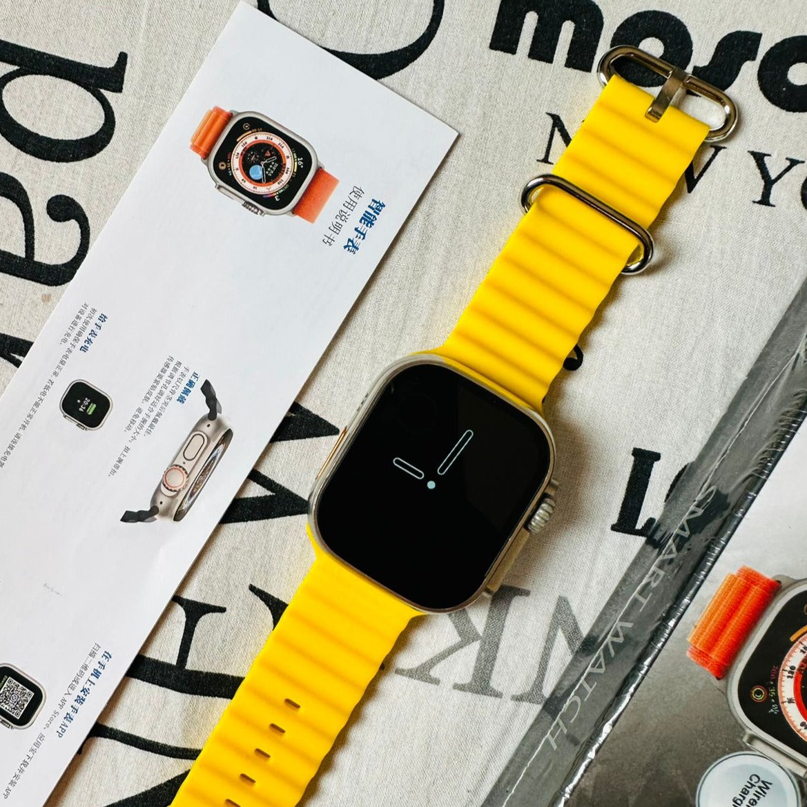 T900 Ultra Smart Watch | Yellow 49mm