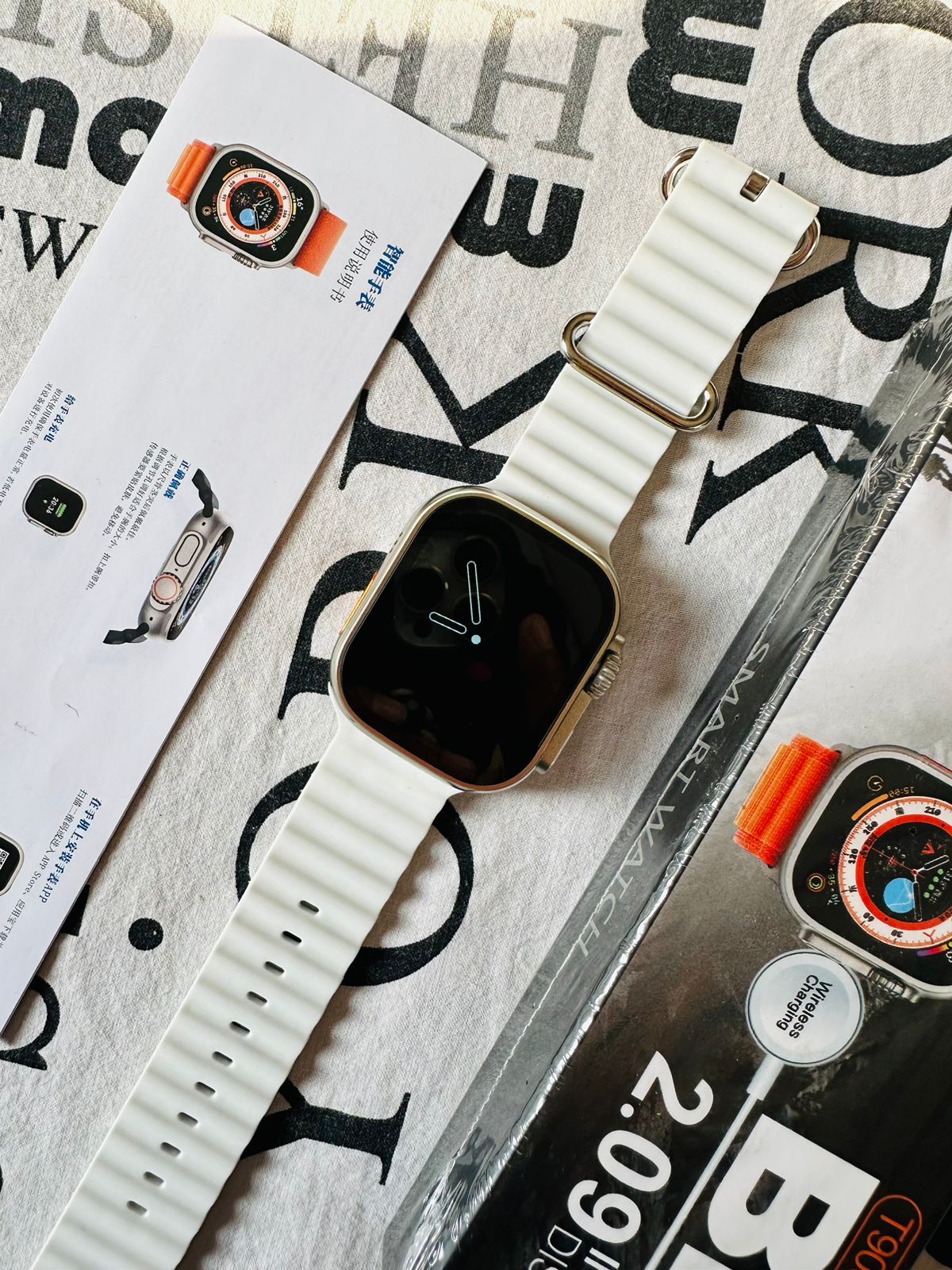 T900 Ultra Smart Watch | White 49mm